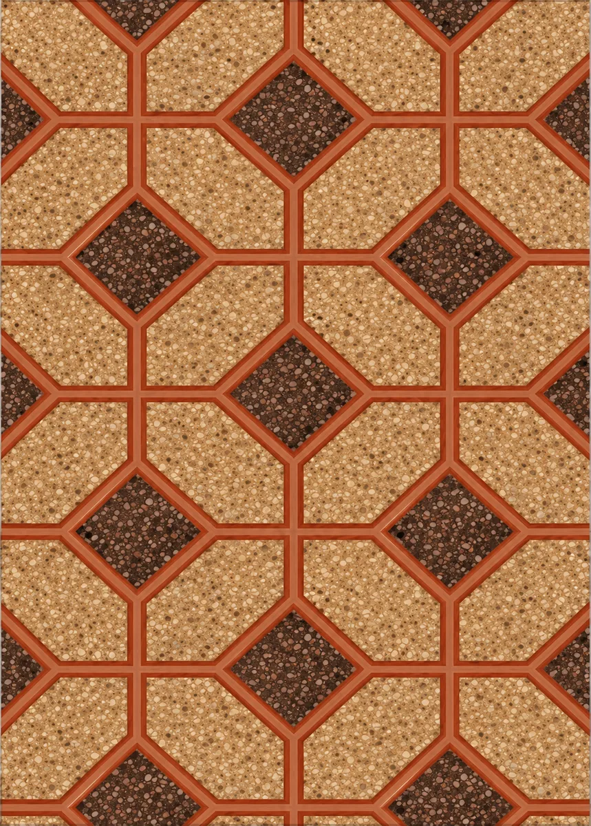 ORDINARY RED BROWN PRINT SERIES